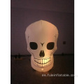 Calavera inflable de Halloween para decoraciones